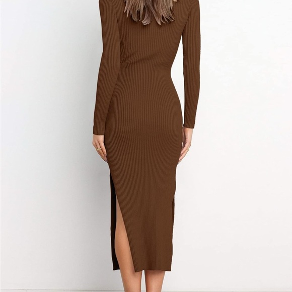 Bodycon knit belted Winter Dress NWT - Picture 11 of 11